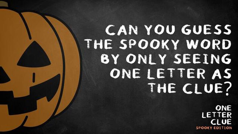 One Letter Clue: Spooky Edition